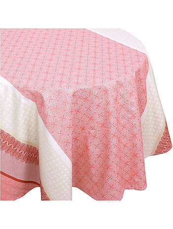 Nappe Jacquard enduction acrylique CHARLESTON Ovale