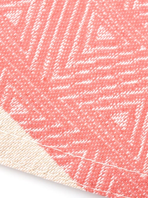 Nappe Jacquard enduction acrylique CHARLESTON Rond - Kiabi Nappe Jacquard enduction acrylique CHARLESTON Rond - Kiabi