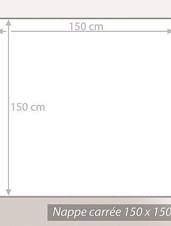 Nappe Jacquard LOUNGE Carré