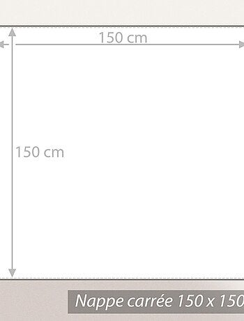 Nappe Jacquard LOUNGE Carré