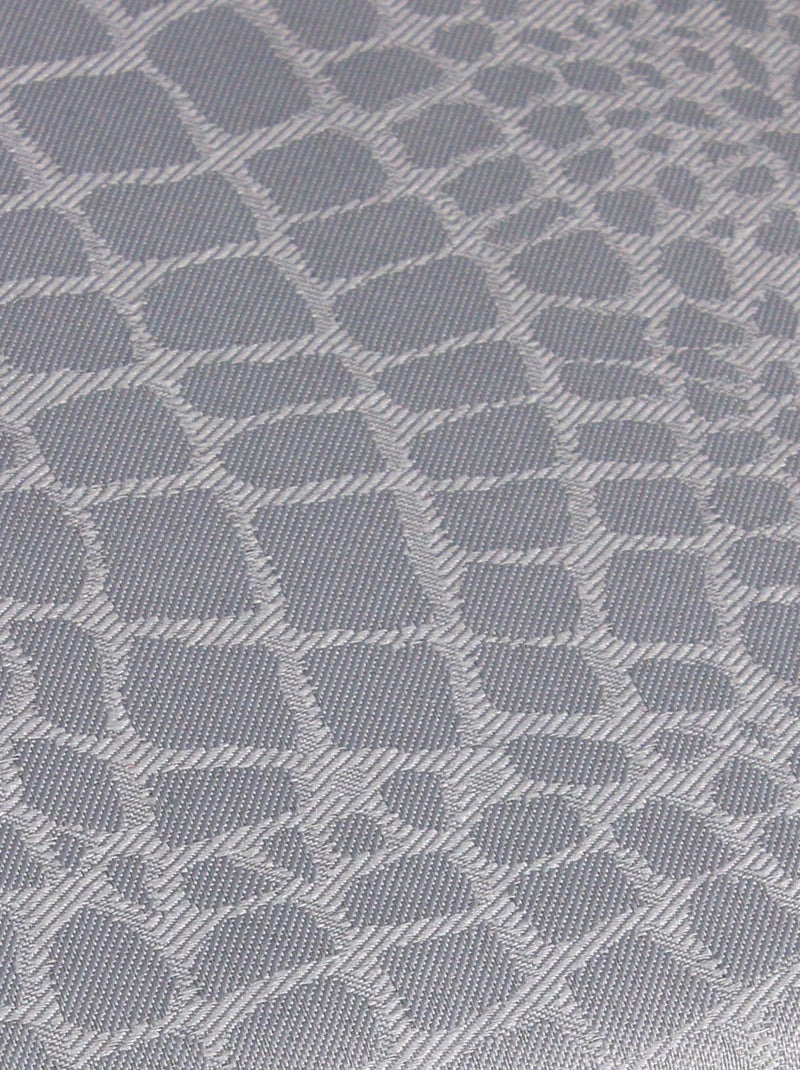 Nappe Jacquard LOUNGE Rectangulaire Gris - Kiabi