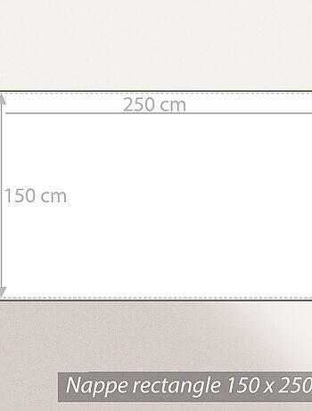 Nappe Jacquard LOUNGE Rectangulaire