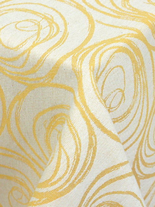 Nappe Jacquard SPIRALE Carré - Kiabi