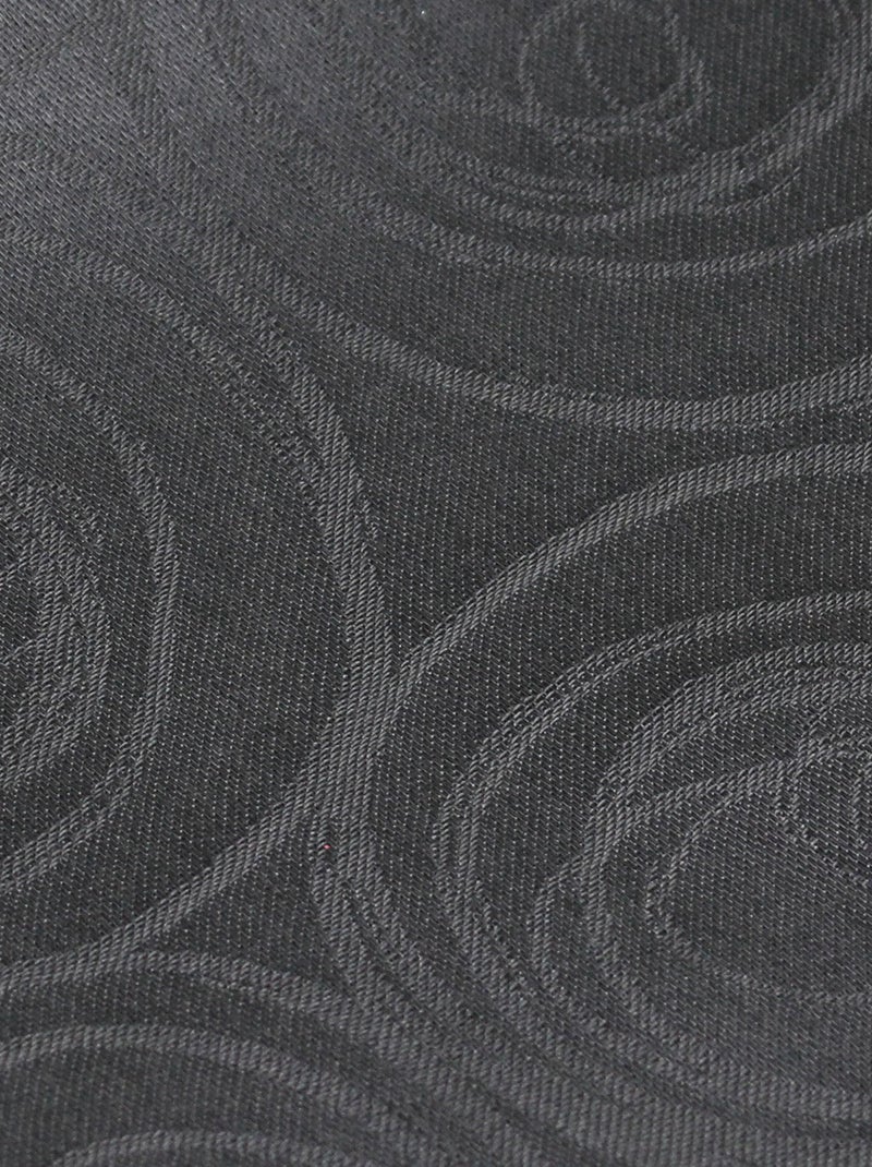 Nappe Jacquard SPIRALE Ovale Gris - Kiabi