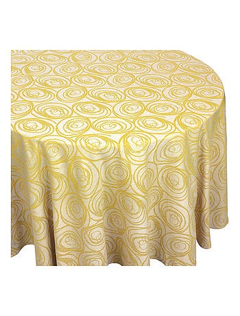 Nappe Jacquard SPIRALE Ovale