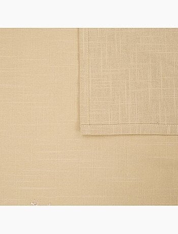 Nappe en coton brodé joy