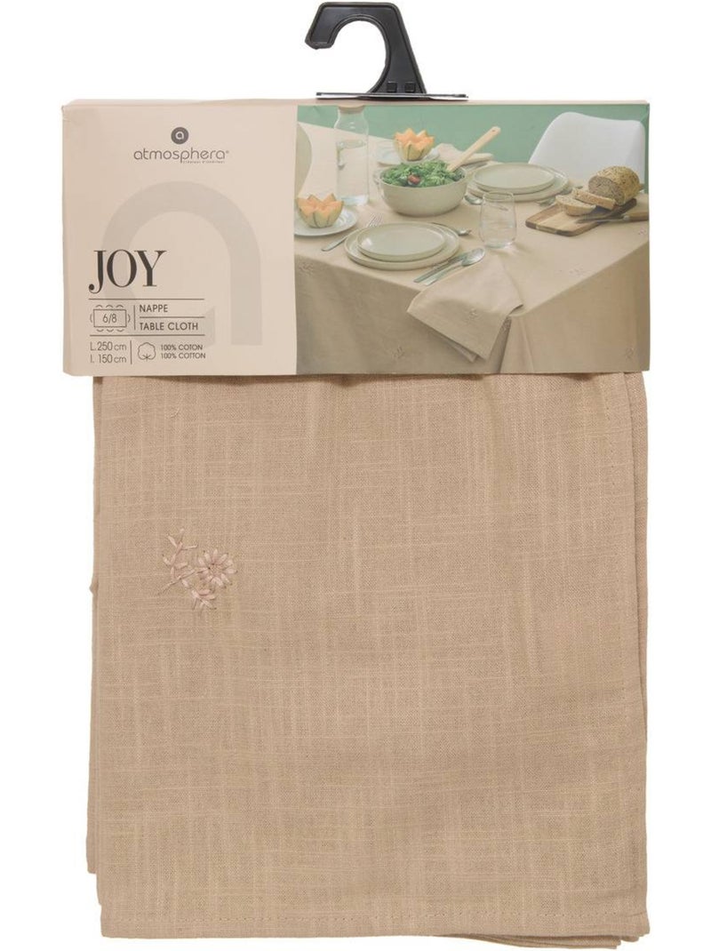 Nappe Joy 150x250cm beige lin Lin - Kiabi