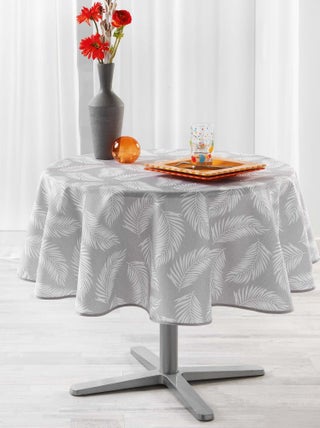 Nappe Lifette tropicale grise