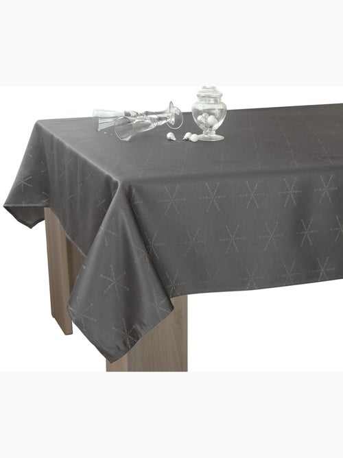 Nappe Lurex Entretien facile - Anthracite Argenté - Kiabi
