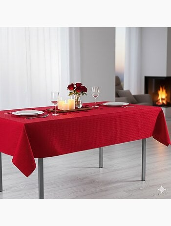 Nappe Maillon tissu jacquard