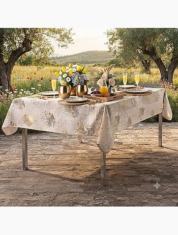 Nappe metallise Sunny gold