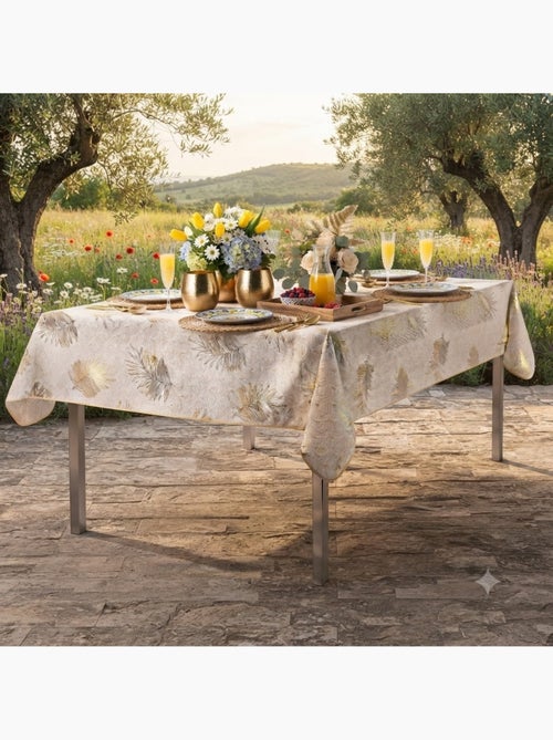 Nappe metallise Sunny gold - Kiabi