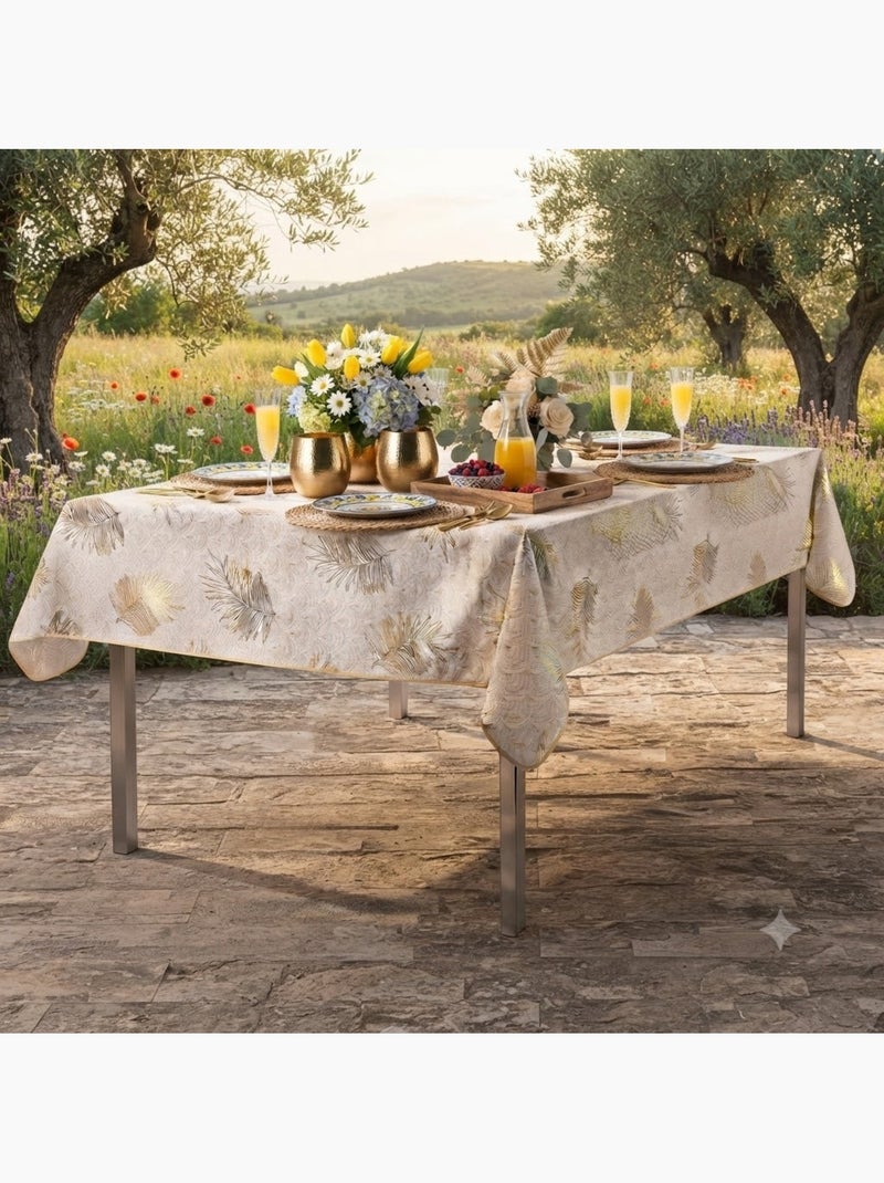 Nappe metallise Sunny gold Beige - Kiabi
