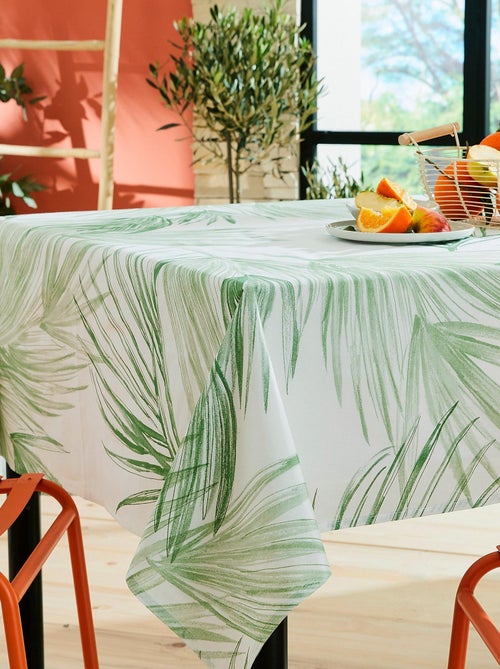 Nappe OASIS coton enduction acrylique Rectangulaire - Kiabi