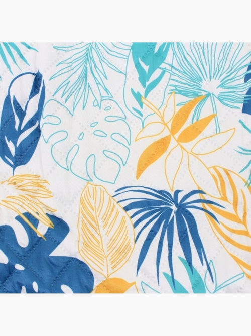 Nappe pique-nique fleuris 140x140cm - Kiabi