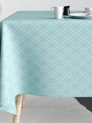 Nappe Polyester à motifs Flocon