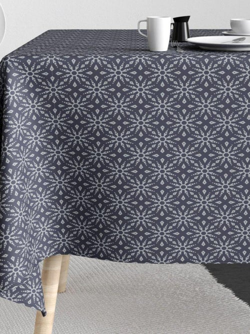 Nappe Polyester à motifs Flocon - Kiabi