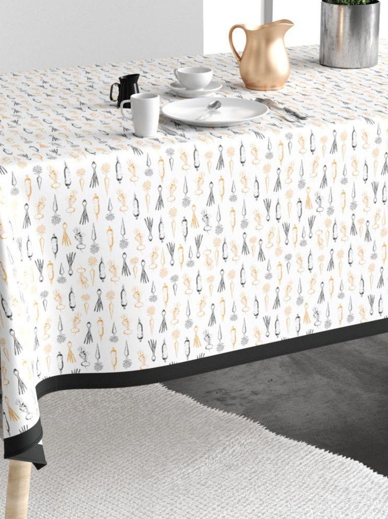 Nappe Polyester à motifs Healthy Gris - Kiabi