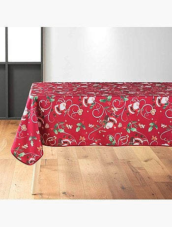 Nappe polyester Collection Pere Noel enchante