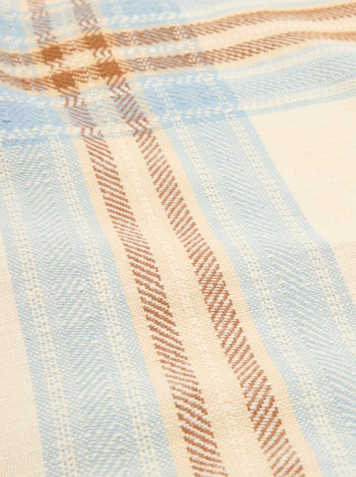 Nappe rayée 150 x 250 cm - Kiabi Nappe rayée 150 x 250 cm - Kiabi