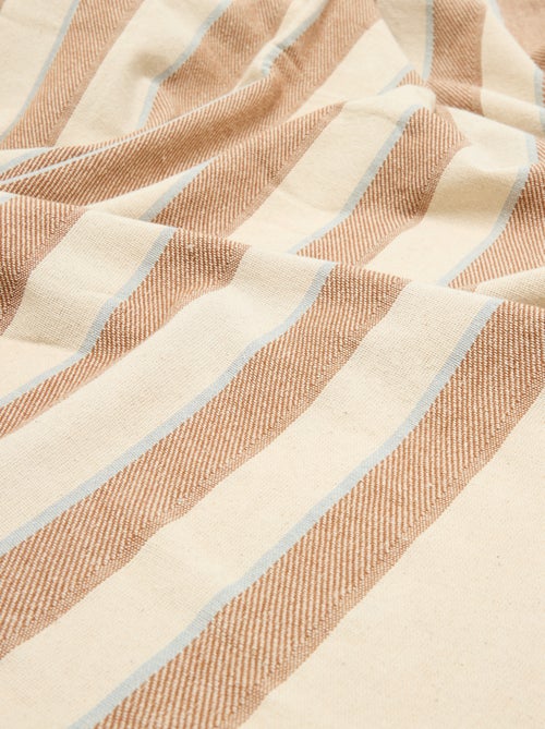 Nappe rayée 150X250 cm - Kiabi Nappe rayée 150X250 cm - Kiabi