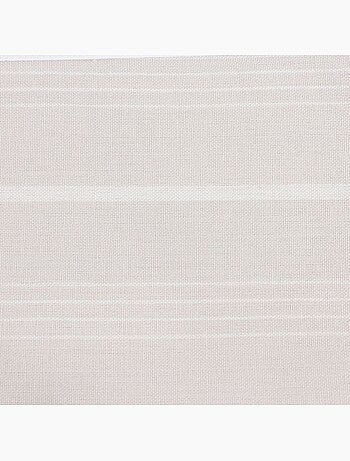 Nappe rayée écrue 140x240cm