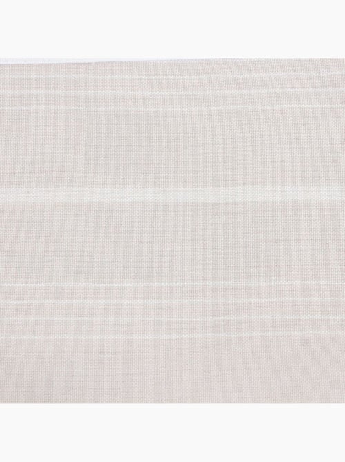 Nappe rayée écrue 140x240cm - Kiabi