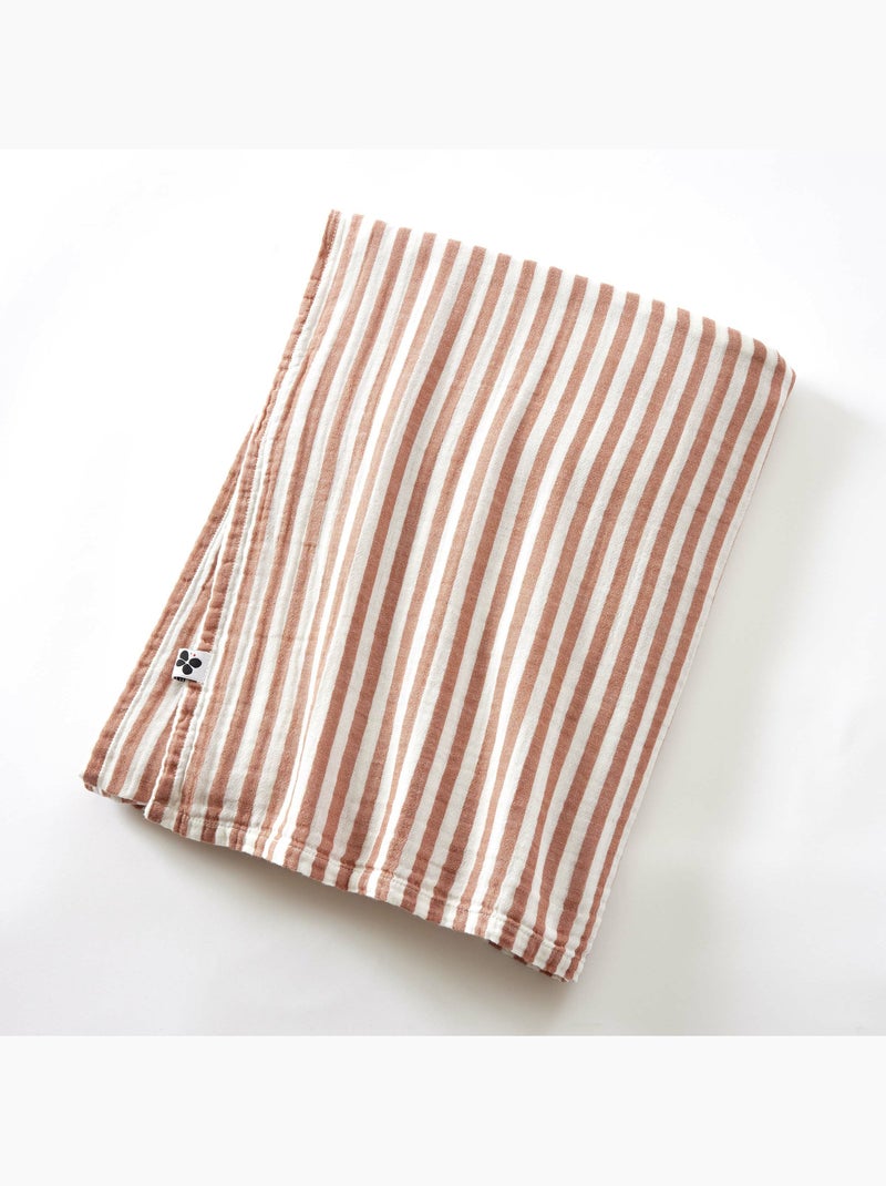 Nappe rayée – livia Abricot - Kiabi