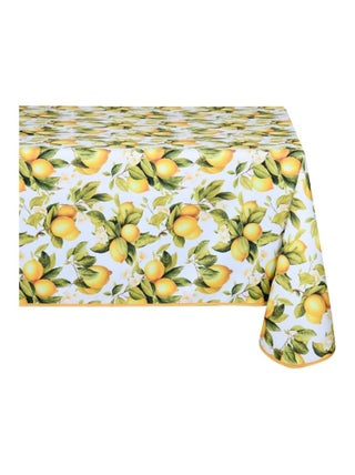 Nappe rectangle 140 x 240 cm Citron acidule