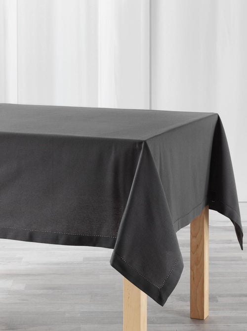 Nappe rectangle 140x240cm Charlines anthracite - Kiabi