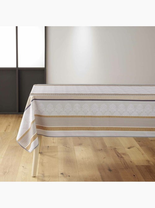 Nappe rectangle 150 x 240 cm polyester imprime Imperial - Kiabi