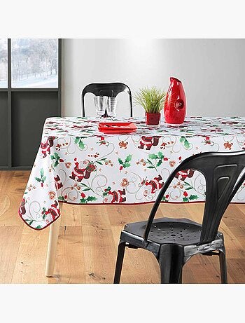 Nappe polyester Collection Pere Noel enchante