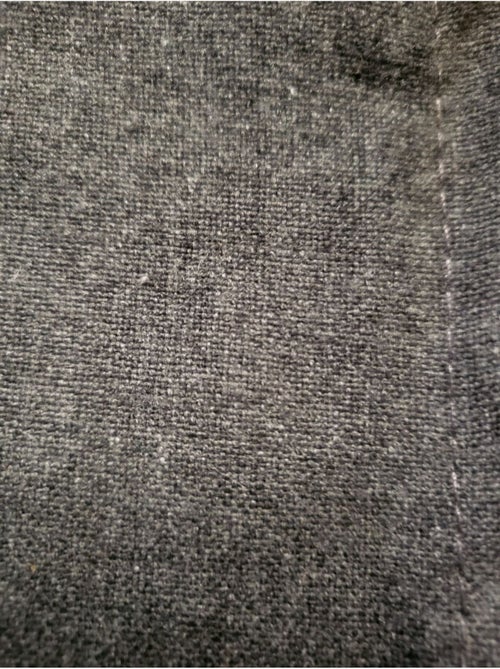 Nappe rectangle coton recycle 140 x 240 cm Grand mistral noir - Kiabi