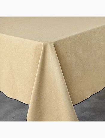 Nappe rectangle – Coton uni Mistraline