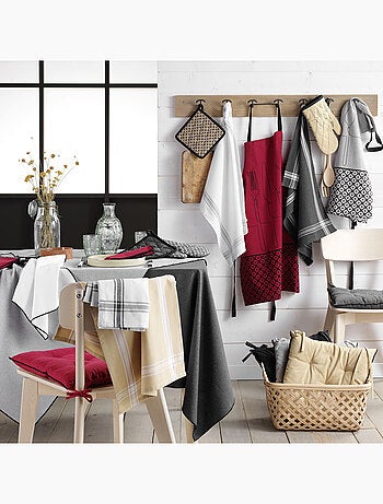 Nappe rectangle – Coton uni Mistraline