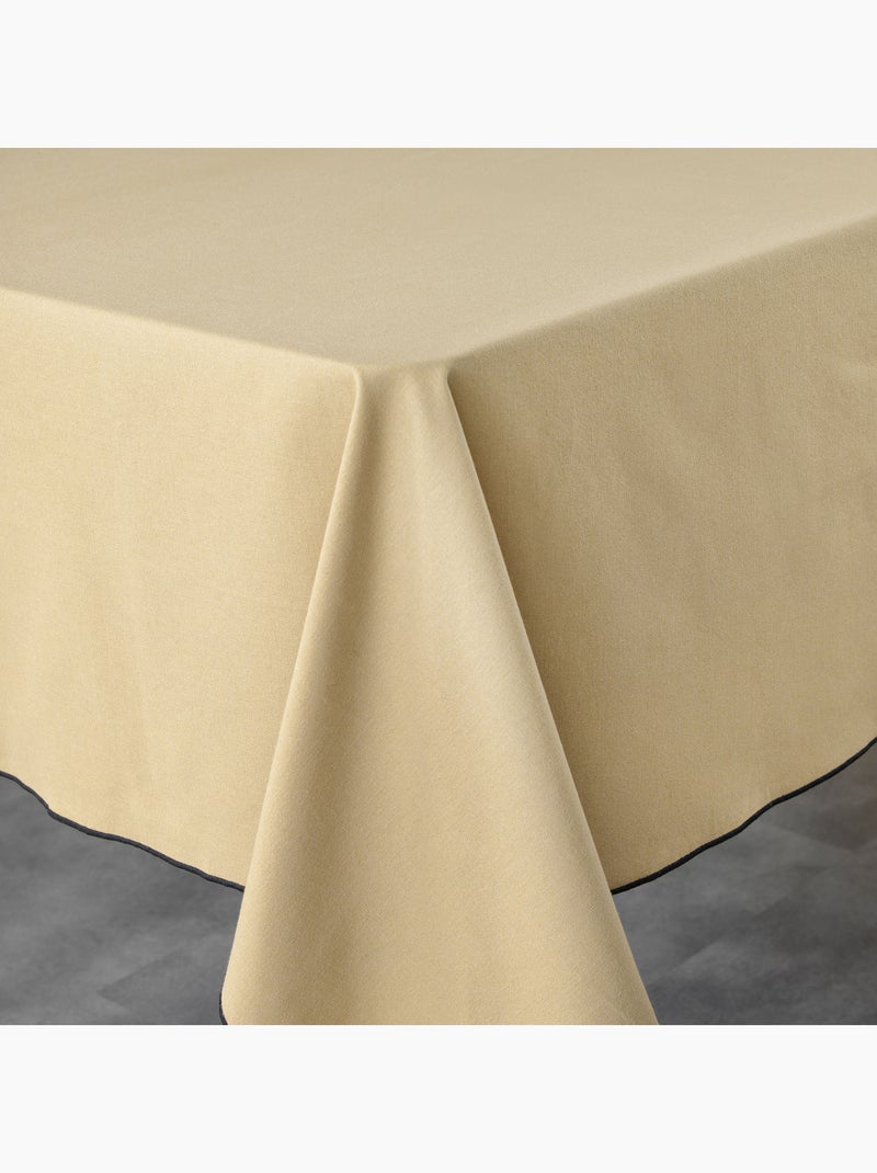 Nappe rectangle – Coton uni Mistraline Beige - Kiabi