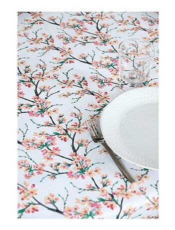 Nappe rectangle Doux cerisier
