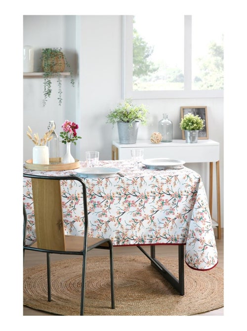 Nappe rectangle Doux cerisier - Kiabi Nappe rectangle Doux cerisier - Kiabi