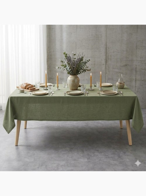 Nappe rectangle en coton Charline - Kiabi
