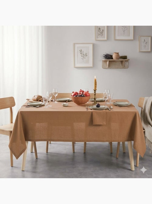 Nappe rectangle en coton Charline - Kiabi