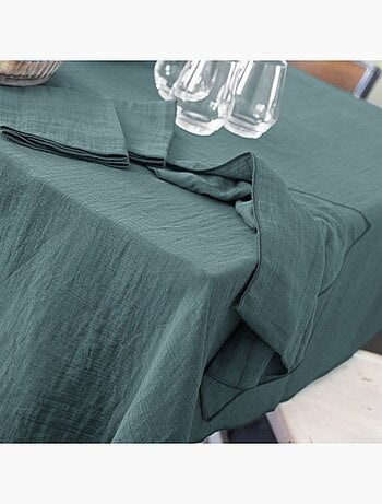 Nappe rectangle en Gaze de coton