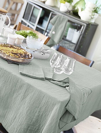 Nappe rectangle en Gaze de coton