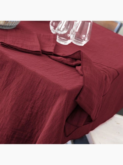 Nappe rectangle en Gaze de coton - Kiabi