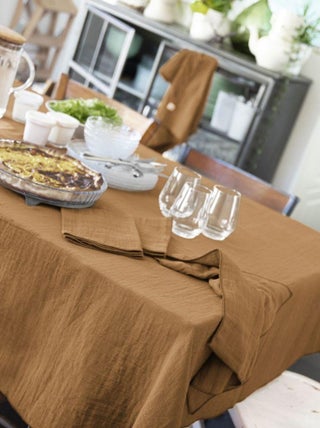 Nappe rectangle en Gaze de coton