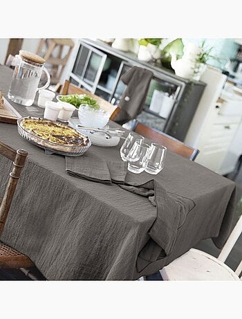 Nappe rectangle en Gaze de coton