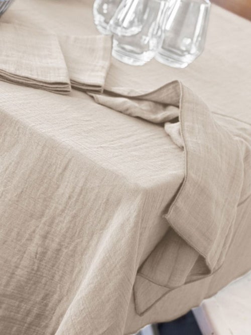 Nappe rectangle en Gaze de coton - Kiabi