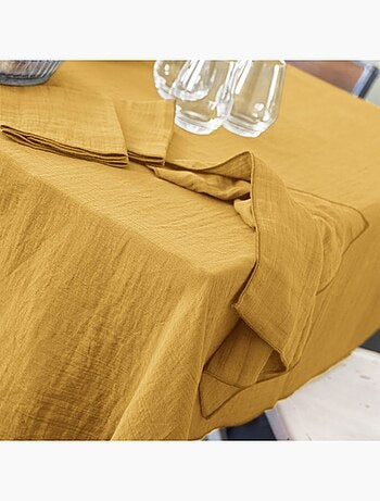 Nappe rectangle en Gaze de coton