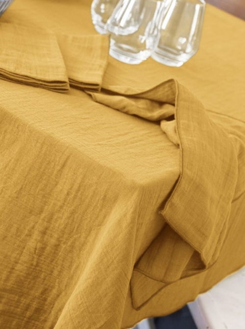 Nappe rectangle en Gaze de coton - Kiabi