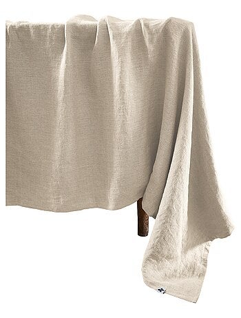 Nappe rectangle en lin Solines