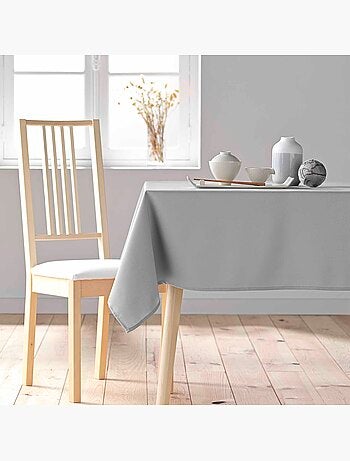 Nappe rectangle en polyester anti tache